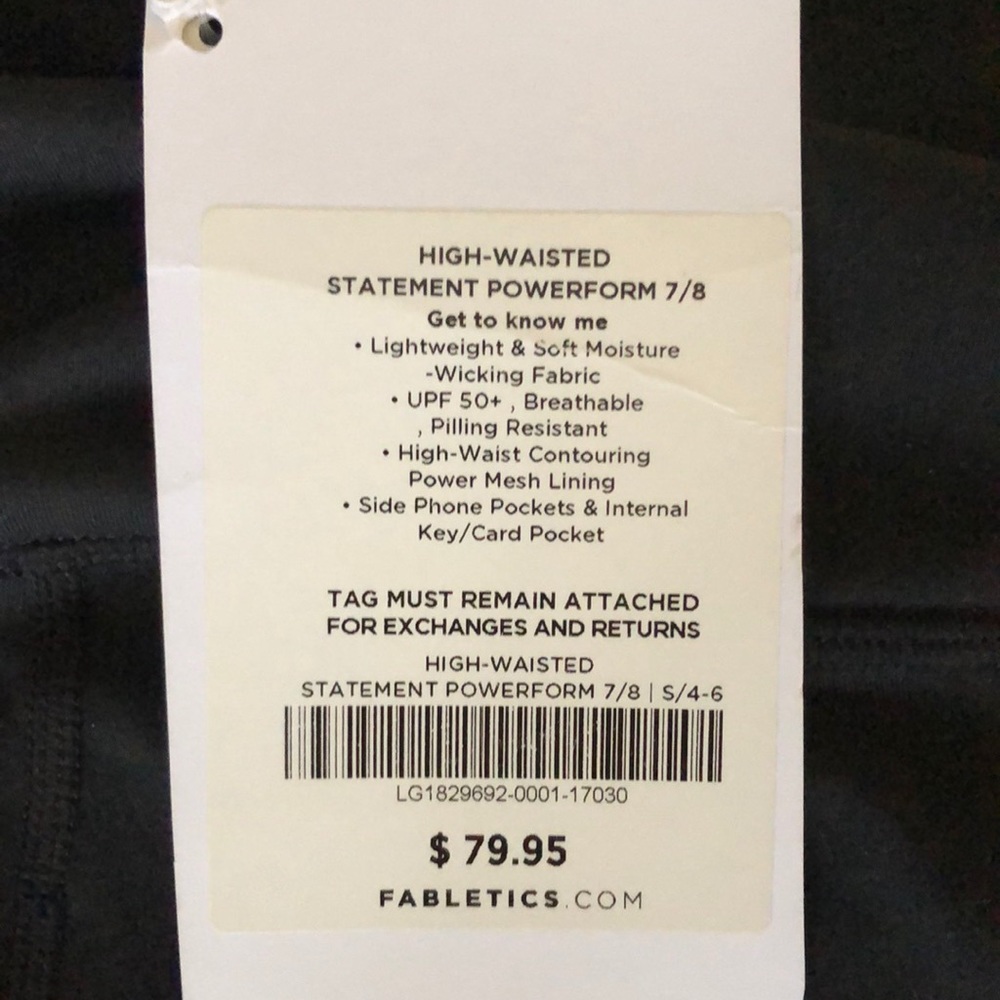 Fabletics High-waisted statement powerform 7/8